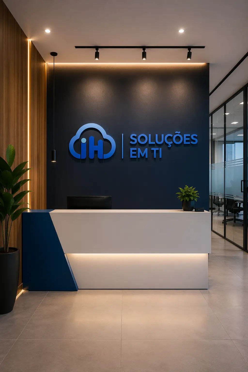 Imagem ilustrativa da sede da IH Soluções em TI