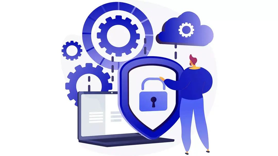 Ilustração representativa para gestão de segurança da informação